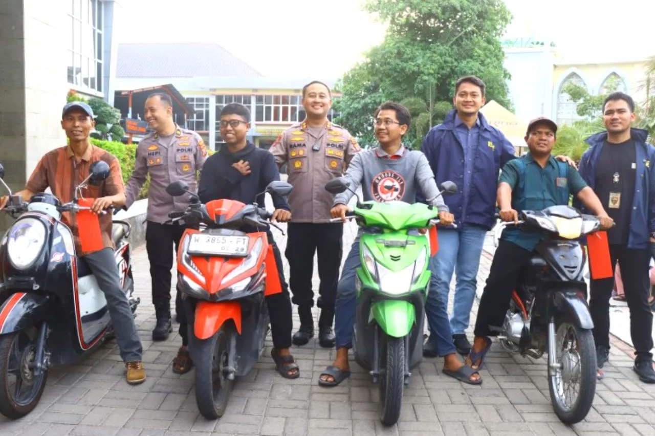 8 Mata Kunci, 3 Kunci Motor Palsu dan 6 TKP: Polisi Masih Bongkar Jejak Curanmor di Gresik