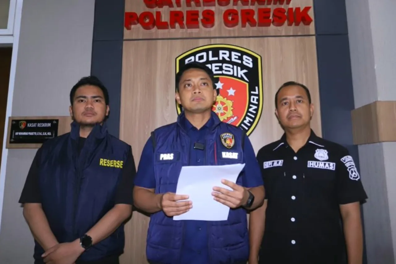 Motor Dicuri di Rest Area Wahas, Dua Terduga Pelaku Ditangkap Polisi Gresik
