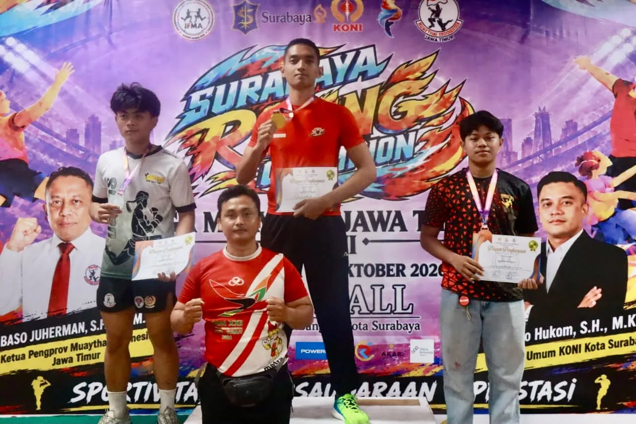 Rentetan Medali Muaythai Sidoarjo Jadi Modal Pemetaan Atlet Menuju Porprov 2027