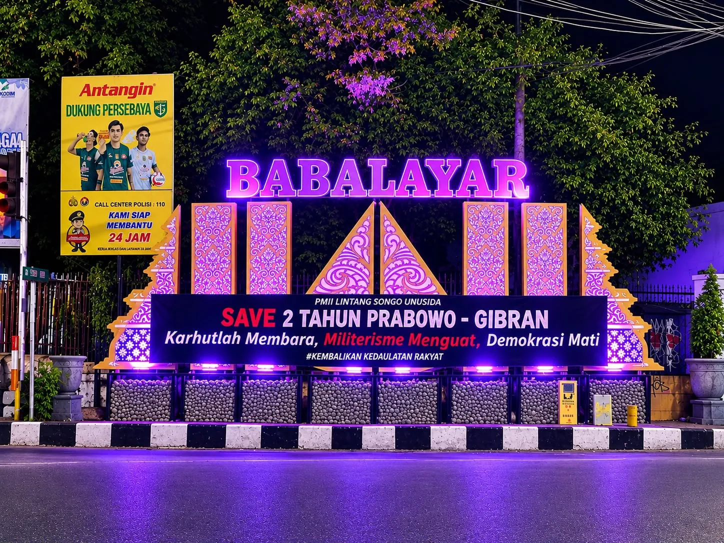 2 Tahun Prabowo-Gibran, PMII Unusida Sidoarjo Soroti Anggaran, Pendidikan hingga Korupsi