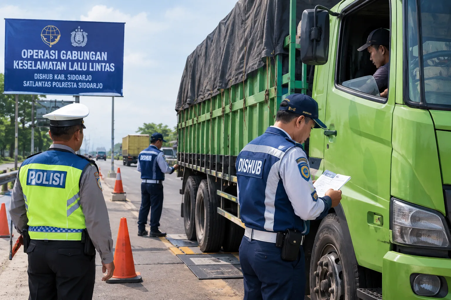 Bukan Sekadar Razia, Dishub Sidoarjo Siapkan Pengawasan Truk di Jalur Rawan