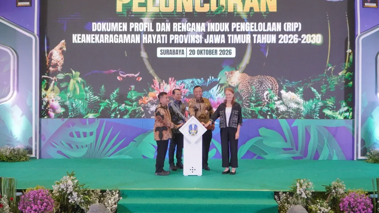 Jatim Catat 1.939 Takson Flora dan 1.910 Fauna, Perkuat Rencana Konservasi hingga 2030