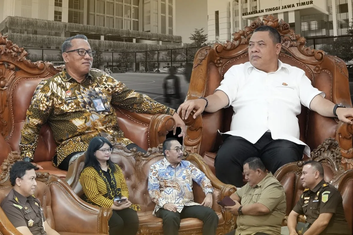 Kajati Jatim Terima Kunjungan Kakanwil Kemenkum, Perkuat Sinergi Penegakan Hukum