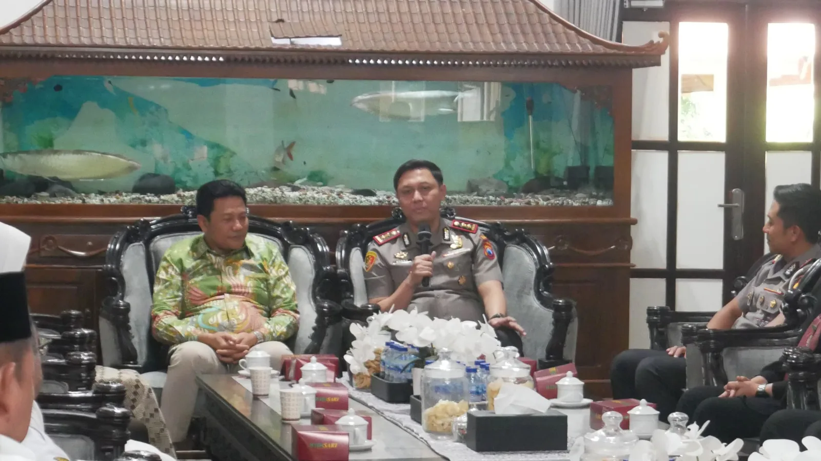 Kapolresta Bobby Nyatakan Kesiapan Dukung Program Pemkab Sidoarjo