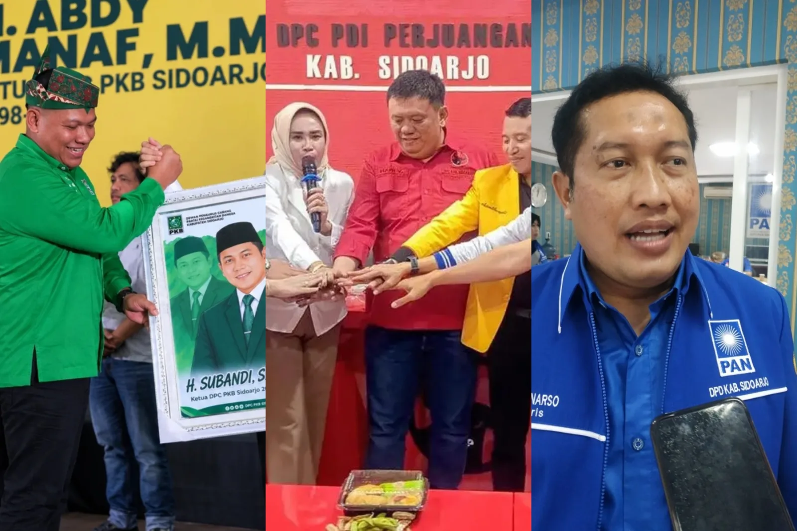Gerindra Sidoarjo Juga Dekati PKB dan PAN, Sekadar Silaturahmi atau Ada Manuver Jelang Pengesahan APBD 2027?