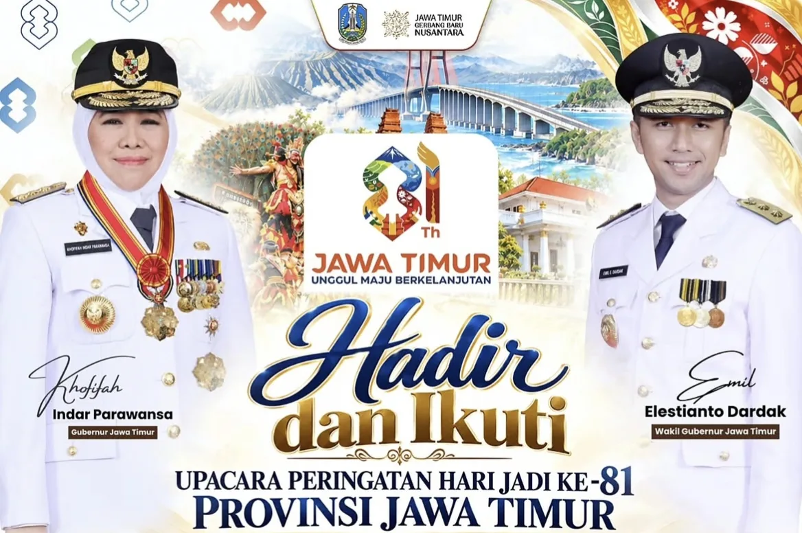 Mau Hadiri Upacara Hari Jadi Jatim di Grahadi? Ada 1.000 Undangan untuk Warga