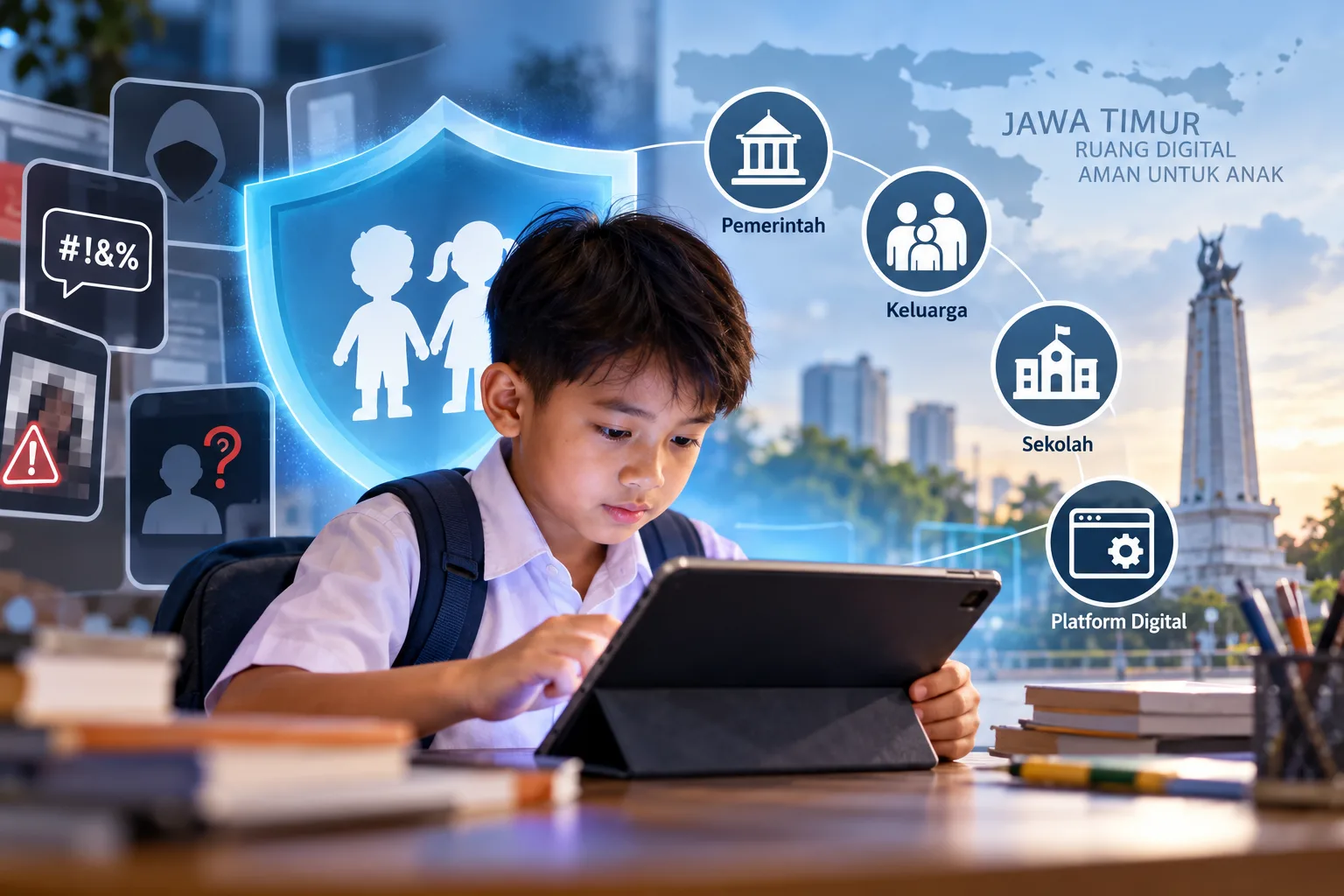 54,4 Persen Anak Terpapar Konten Berbahaya, Jatim Perkuat Perisai Anak