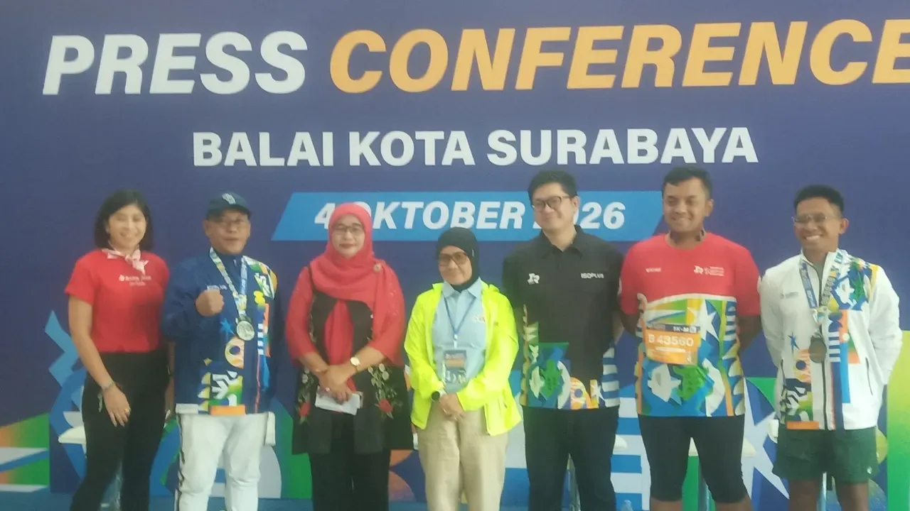 Hampir 11 Ribu Pelari, Surabaya ISOPLUS Marathon Gerakkan Ekonomi Rp74,78 Miliar