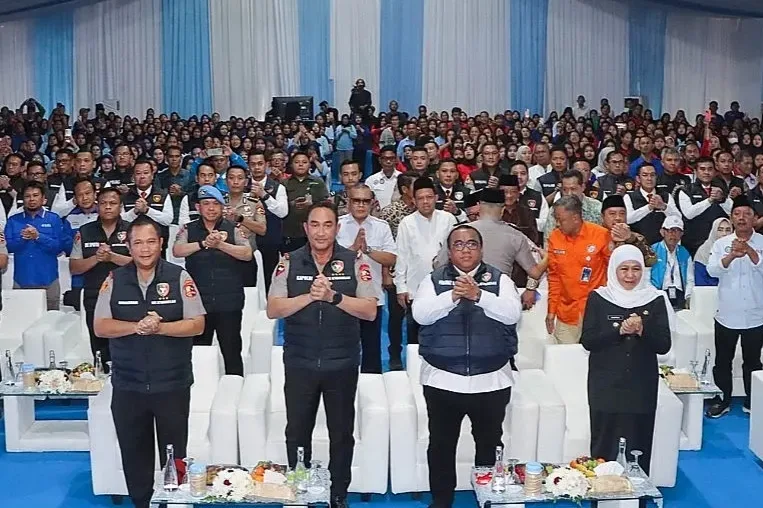 Peresmian layanan Desk Ketenagakerjaan Polri di Mapolres Jombang Jawa Timur (Dok. Polres Jombang)