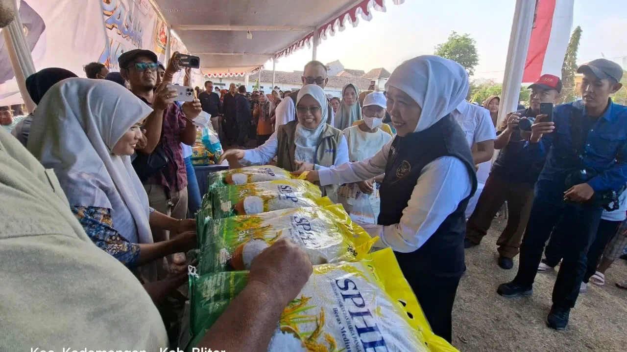 Rp99,8 Juta Transaksi di Pasar Murah Jatim Blitar, Beras SPHP Paling Banyak Dibeli