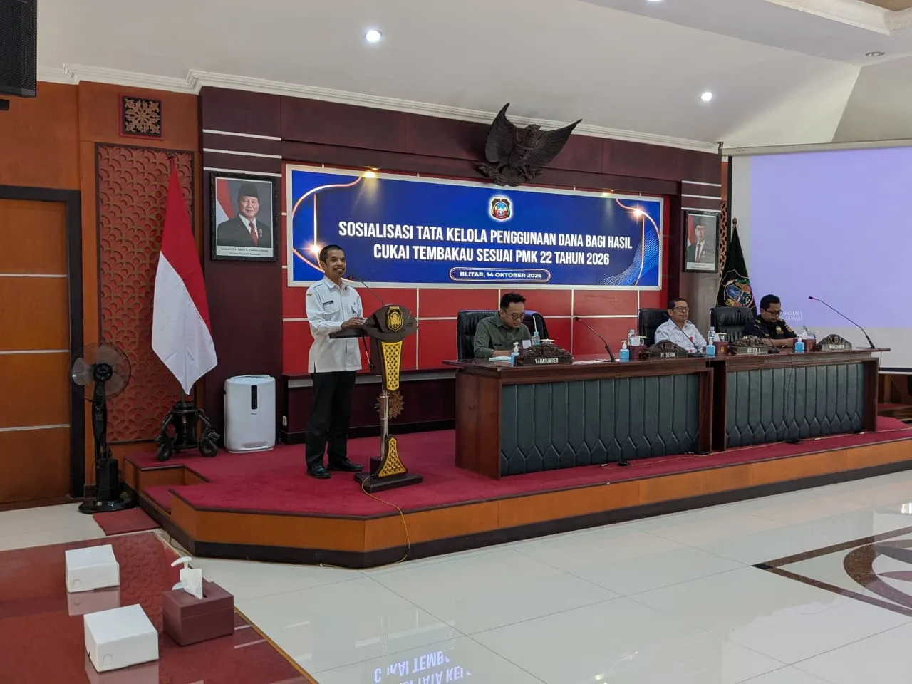 Penyerapan DBHCHT Blitar Capai 68,70 Persen, OPD Diminta Patuhi Regulasi