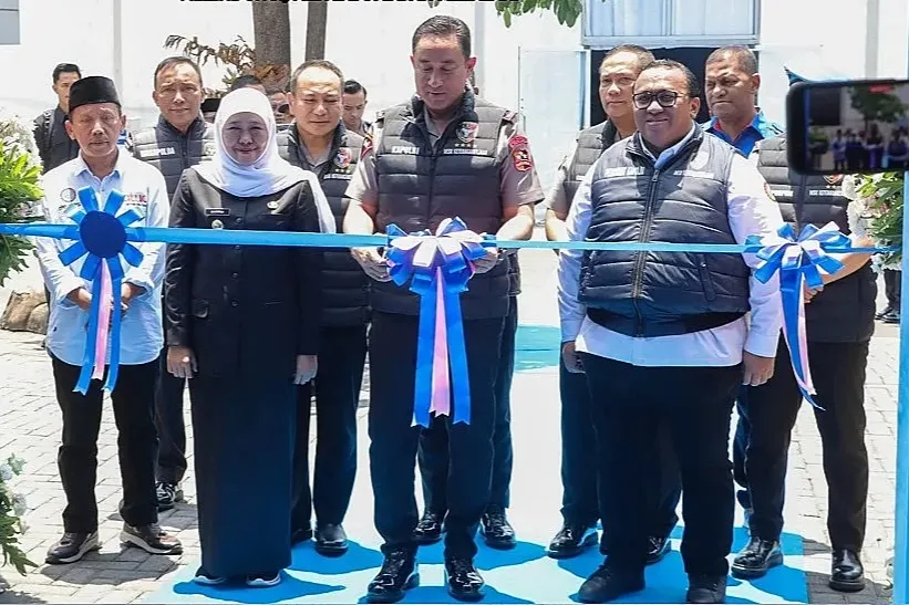 Peresmian layanan Desk Ketenagakerjaan Polri di Mapolres Jombang Jawa Timur (Dok. Polres Jombang)