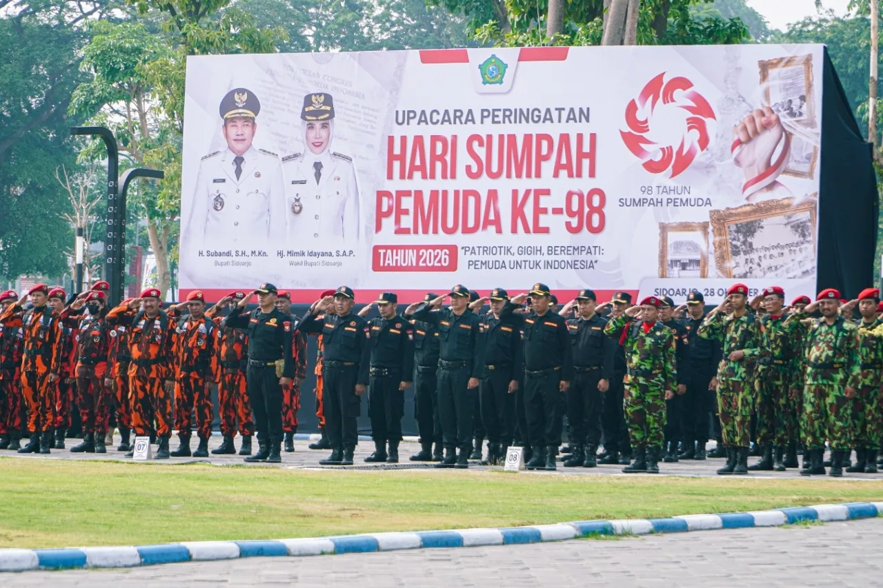 Hari Sumpah Pemuda, Bupati Subandi Dorong Anak Muda Sidoarjo Jadi Motor Inovasi
