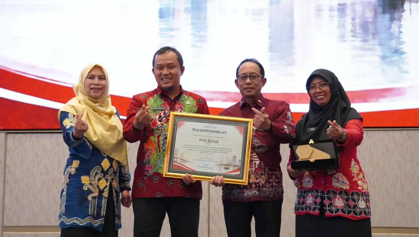 Kota Blitar Raih Peringkat Pertama Dukungan JKN se-Jatim, Anggaran Capai Rp50,5 Miliar