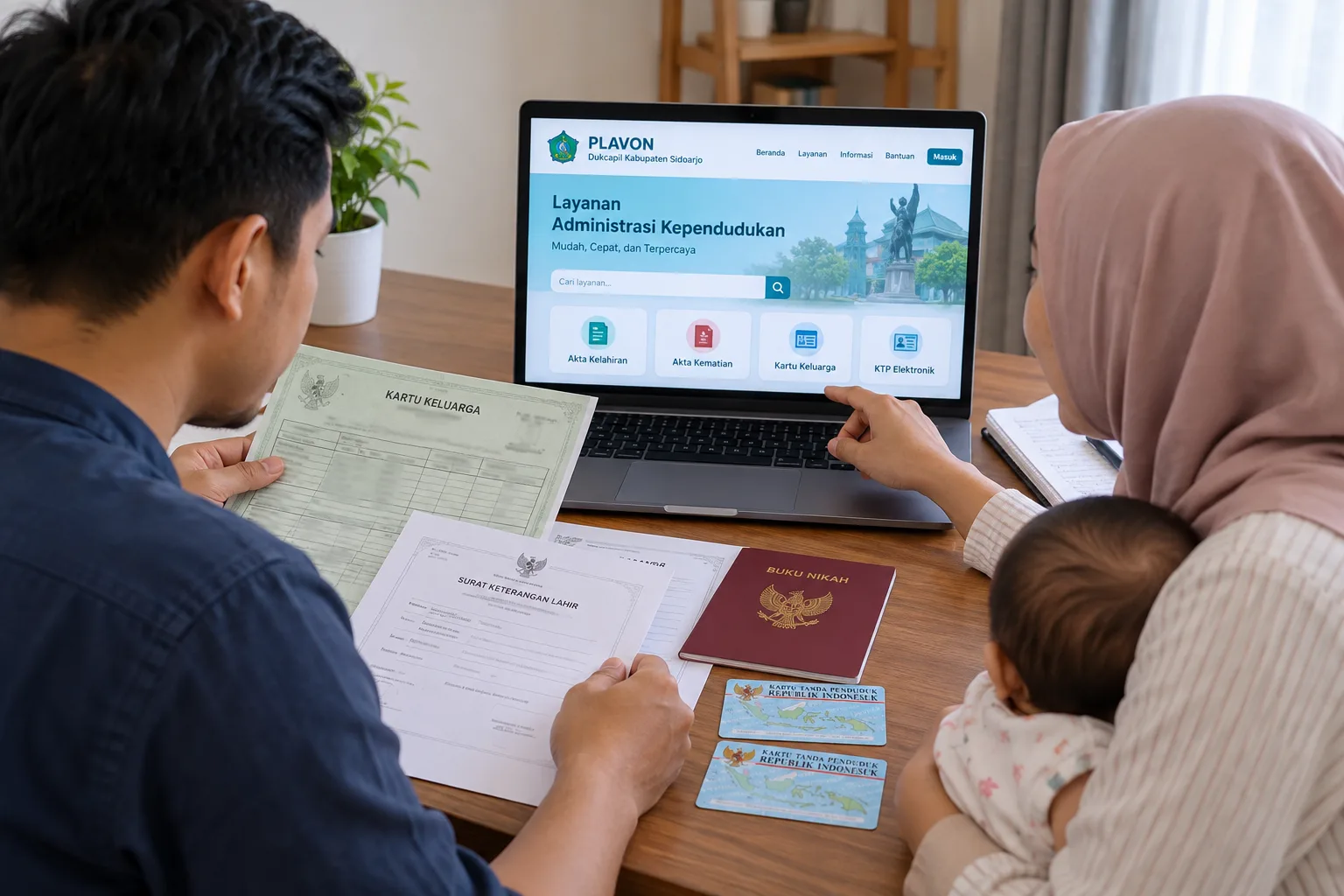 Cara Mengurus Akta Kelahiran Anak di Sidoarjo: Syarat, Prosedur Online dan Offline, serta Biayanya