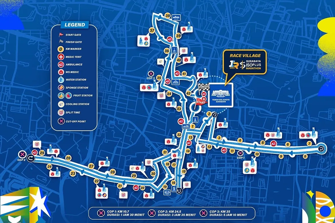 Surabaya Marathon 4 Oktober, Warga Perlu Tahu Jalan yang Dialihkan dan Jamnya