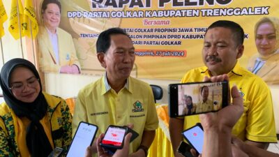 Sadar Diri, DPD Golkar Trenggalek Belum Tentukan Arah Dukungan dalam Pilkada 2024