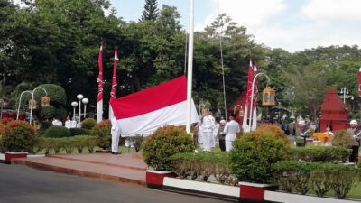 Upacara HUT Kemerdekaan RI ke-76 Trenggalek Berbeda dari Tahun Sebelumnya