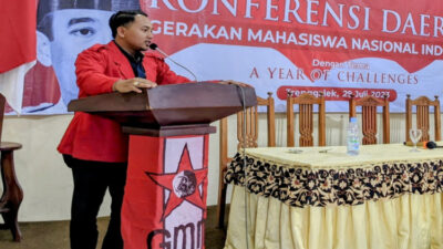 GMNI Trenggalek Kritisi Adanya Calon Tunggal yang Menunjukan Kemunduran Demokrasi