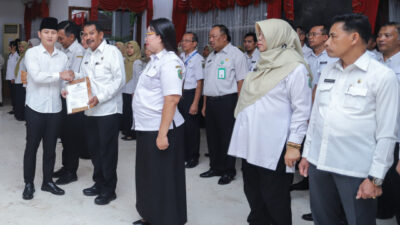 Penyesuaian SOTK Baru, Jelang Malam Tahun Baru Mas Ipin Lantik 108 Pejabat di Lingkup Pemkab Trenggalek